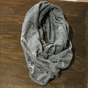 Love Your Melon gray LYM infinity scarf